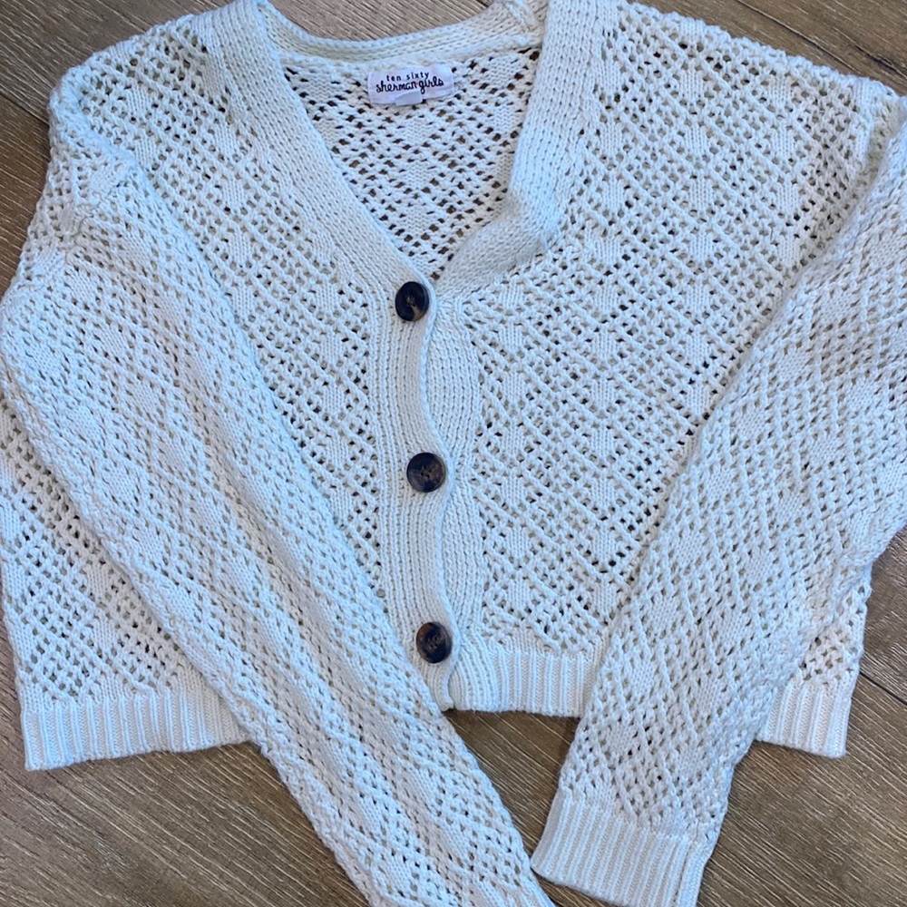 Crochet Sweater.          NWOT